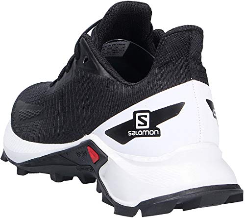 Salomon Alphacross Blast unisex-niños Zapatos de trail running, Negro (Black/White/Black), 32 EU