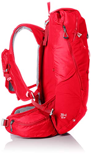 SALOMON out Day 20+4 Mochila, Adultos Unisex, Goji Berry/Alloy (Multicolor), m/l