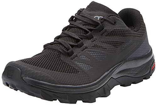 Salomon Outline Gore-Tex (impermeable) Mujer Zapatos de trekking, Negro (Phantom/Black/Magnet), 40 ⅔ EU