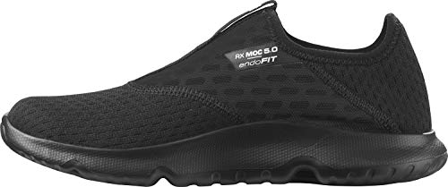 Salomon Reelax Moc 5.0 Mujer Zapatos de recuperación, Negro (Black/Black/Black), 44 EU