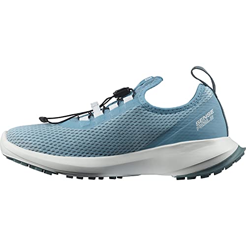 Salomon Sense Feel 2 Mujer Zapatos de trail running, Azul (Crystal Blue/White/Trooper), 40 EU