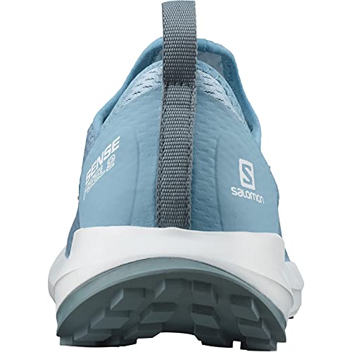 Salomon Sense Feel 2 Mujer Zapatos de trail running, Azul (Crystal Blue/White/Trooper), 40 EU