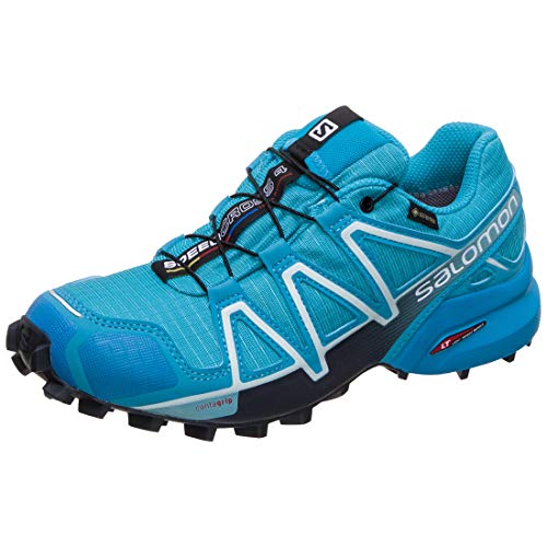 Salomon Speedcross 4 Gore-Tex, Hombre, Azul (Bluebird/Icy Morn/Ebony), 38 ⅔ EU