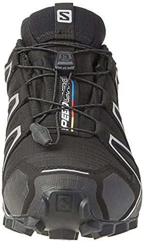 Salomon Speedcross 4 GTX, Hombre, Negro (Black/Silver Metallic-X), 40 EU