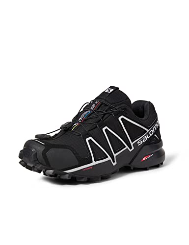 Salomon Speedcross 4 GTX, Hombre, Negro (Black/Silver Metallic-X), 40 EU