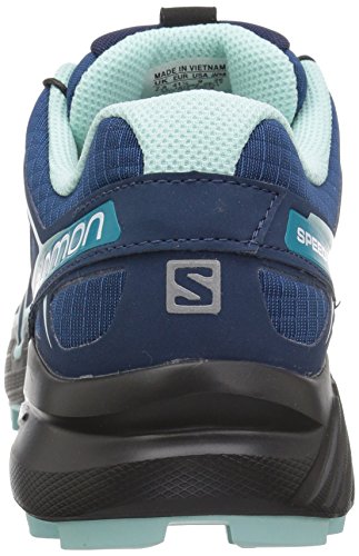 Salomon Speedcross 4, Hombre, Azul (Poseidon/Eggshell Blue/Black), 38 EU