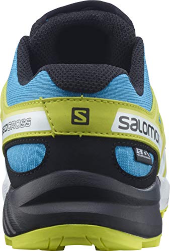 Salomon Speedcross Climasalomon Waterproof (impermeable) Junior unisex-niños Zapatos de trail running, Azul (Hawaiian Ocean/Evening Primrose/Charlock), 36 EU