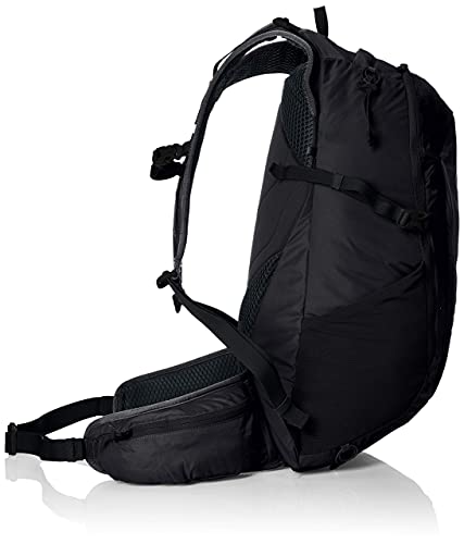 Salomon Trailblazer 30 Mochila de senderismo/viaje, Espaciosa y práctica, Capacidad 30 l Unisex adulto, Negro (Black), Talla única