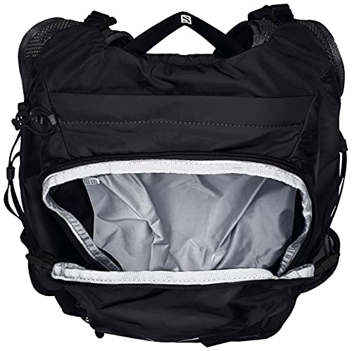 Salomon Trailblazer 30 Mochila de senderismo/viaje, Espaciosa y práctica, Capacidad 30 l Unisex adulto, Negro (Black), Talla única