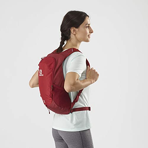 Salomon Trailblazer Hombre Mujer Mochila Trail Running Senderismo Esquí Snowboard, Rojo (Red Chili), Talla única