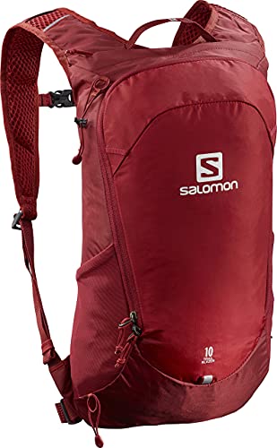 Salomon Trailblazer Hombre Mujer Mochila Trail Running Senderismo Esquí Snowboard, Rojo (Red Chili), Talla única