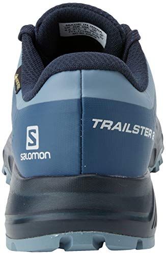 Salomon Trailster 2 Gore-Tex (impermeable) Mujer Zapatos de trail running, Azul (Navy Blazer/Sargasso Sea/Flint Stone), 36 EU