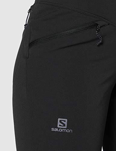 Salomon Wayfarer Warm Pant Pantalón para Mujer, Negro (Black), 34/R