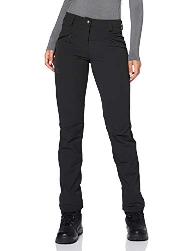 Salomon Wayfarer Warm Pant Pantalón para Mujer, Negro (Black), 34/R