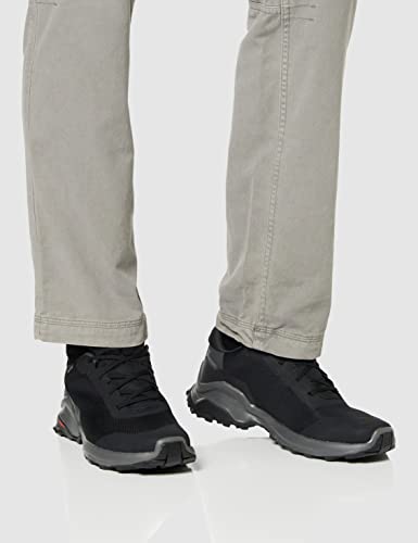 Salomon X Reveal Gore-Tex (impermeable) Hombre Zapatos de trekking, Negro (Black/Phantom/Magnet), 42 ⅔ EU