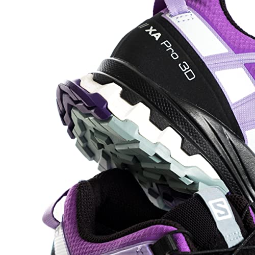 Salomon XA Pro 3D V8 Gore-Tex (impermeable) Mujer Zapatos de trail running, Violeta (Royal Lilac/Lavender/Slate), 36 2/3 EU