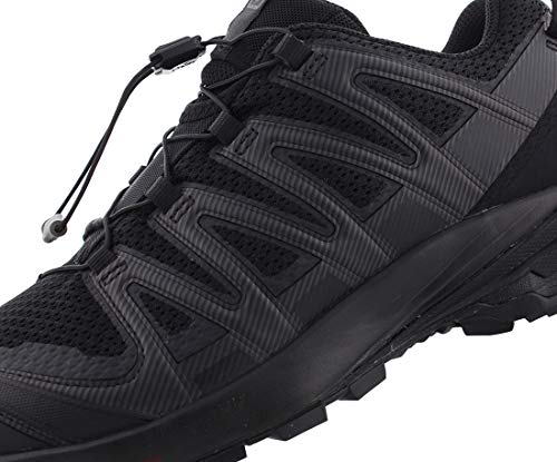Salomon XA Pro 3D V8 Hombre Zapatos de trail running, Negro (Black/Black/Black), 42 ⅔ EU