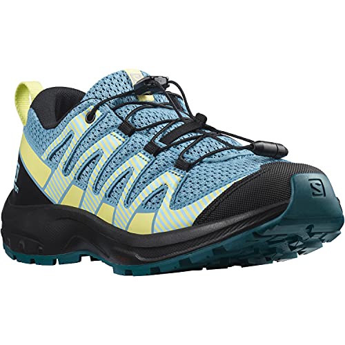 Salomon XA Pro V8 unisex-niños Zapatos de trail running, Azul (Delphinium Blue/Black/Charlock), 36 EU