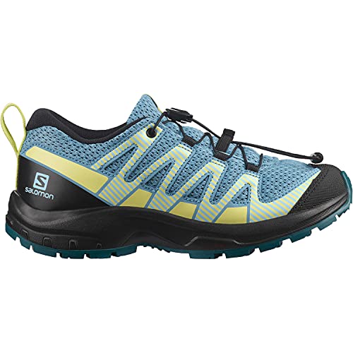 Salomon XA Pro V8 unisex-niños Zapatos de trail running, Azul (Delphinium Blue/Black/Charlock), 36 EU