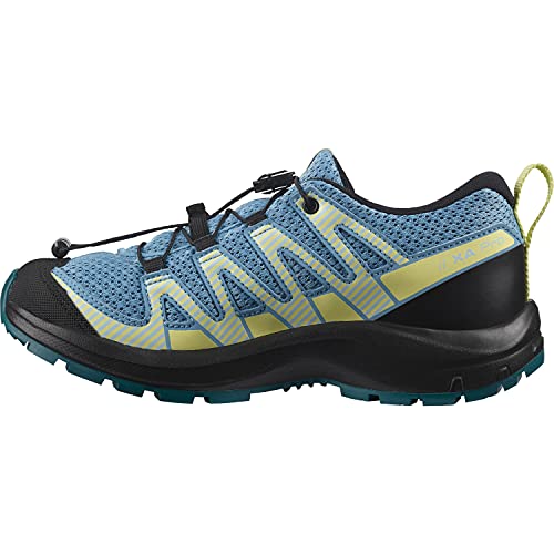 Salomon XA Pro V8 unisex-niños Zapatos de trail running, Azul (Delphinium Blue/Black/Charlock), 36 EU