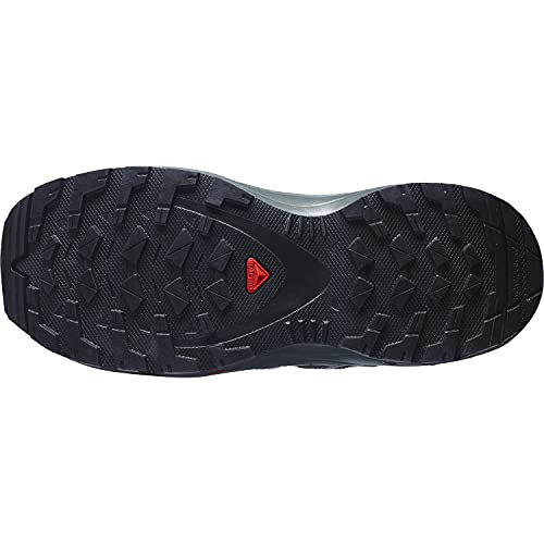 Salomon XA Pro V8 unisex-niños Zapatos de trail running, Negro (Black/Urban Chic/Sulphur), 38 EU