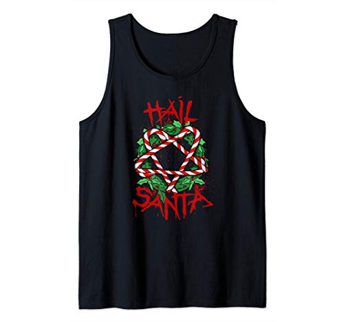 Salve Santa Navidad Heavy-Metal Camiseta sin Mangas