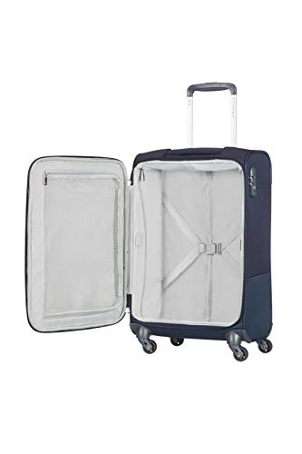 Samsonite Base Boost Spinner S Equipaje de Mano, 55 cm, 35 L, Ancho: 35 cm, Azul (Navy Blue)