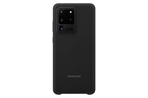 Samsung - Funda de silicona para Galaxy S20 Ultra, negro