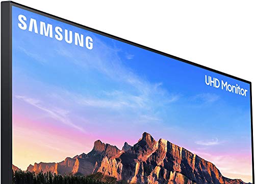 Samsung LU28R552UQRXEN - Monitor de 28" sin marcos 4K (3840x2160, 4 ms, 60 Hz, HDR10, FreeSync, LED, IPS, 16:9, 1000:1, 300 cd/m², 178°, HDMI 2.0, Base en V) Gris Oscuro