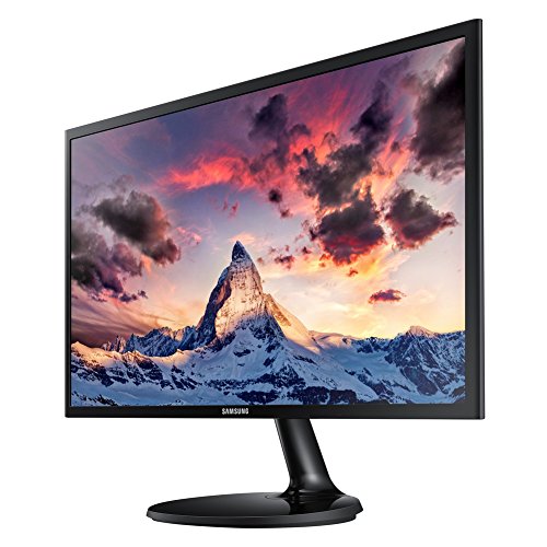 Samsung S24F350 - Monitor de 24", Full HD, 1920x1080, LED, 4ms, 250 cd/m², 1000:1, 16:9, 178°, Base Redonda, color Negro