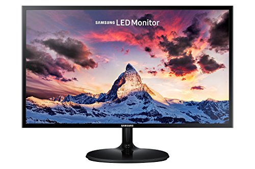 Samsung S24F350 - Monitor de 24", Full HD, 1920x1080, LED, 4ms, 250 cd/m², 1000:1, 16:9, 178°, Base Redonda, color Negro