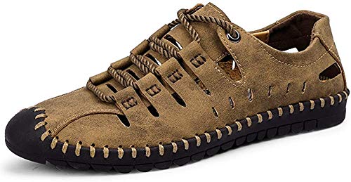 Sandalias de Deporte de Verano para Hombre Zapatos de Agua al Aire Libre para Senderismo Trekking Running Transpirable Secado rápido de la Zapatilla de Deporte más el tamaño 47 48