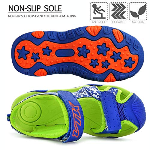 Sandalias del Niño de Verano Las Zapatillas de Deporte Sandalias Velcro para Niño Zapatillas de Deporte Al Aire Libre