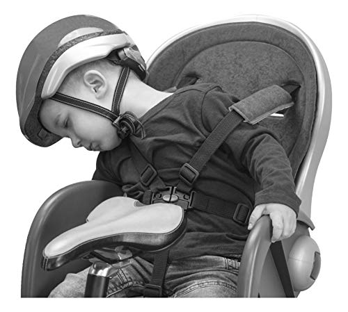 SANDINI SleepFix® Kids BIKE – Cojín cervical con función de sujeción y compensación de temperatura - Accesorio de asiento infantil para bicicleta - Evita que la cabeza de su hijo caiga mientras duerme