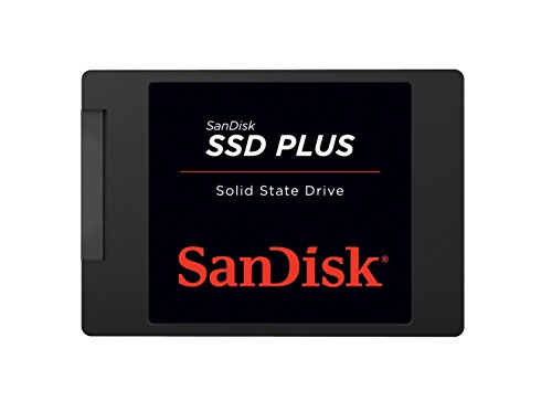 SanDisk SDSSDA-240G Plus – Disco sólido interno de 240 GB, SATA III SSD, con hasta 530 MB/s