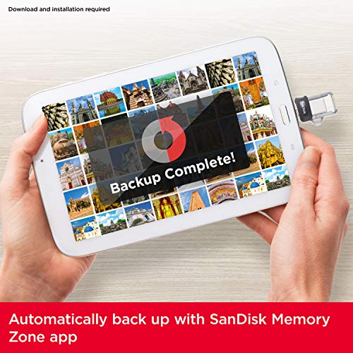 SanDisk Ultra 256GB Unidad flash USB dual Micro USB y USB 3.0 hasta 150 MB / s, Negro
