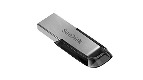 SanDisk Ultra Flair Memoria flash USB 3.0 de 64 GB, con carcasa de metal duradera y elegante y hasta 150 MB/s de velocidad de lectura, Negro