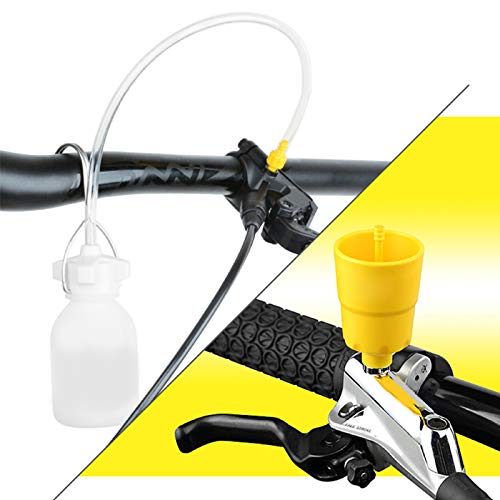 SANON Bicicleta Hidráulica Bicicleta Freno de Disco Aceite Mineral Sangrado Reparación Herramienta Kit Herramientas de Lubricación