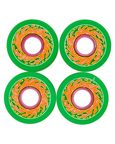 Santa Cruz 54,5mm Slime Balls OG`s 78A skateboardwielen green - pink