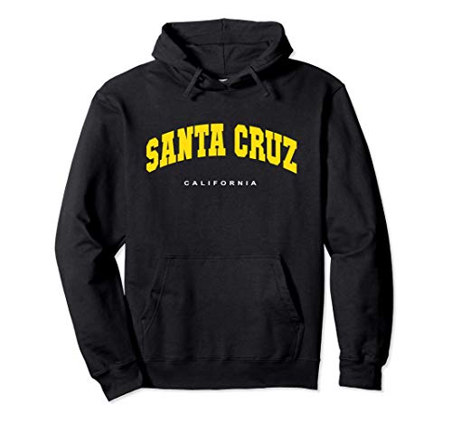 Santa Cruz California USA College Style Sudadera con Capucha