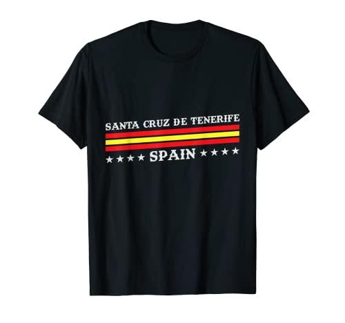 Santa Cruz de Tenerife España - Santa Cruz Recuerdos Camiseta