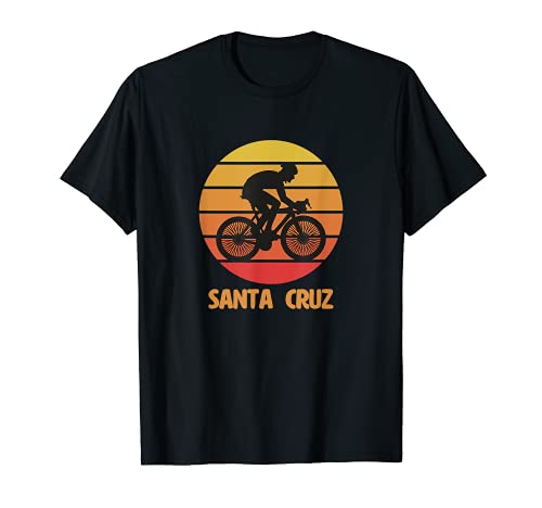 Santa Cruz Retro Vintage Bicicletas Riding Biker Regalo Camiseta
