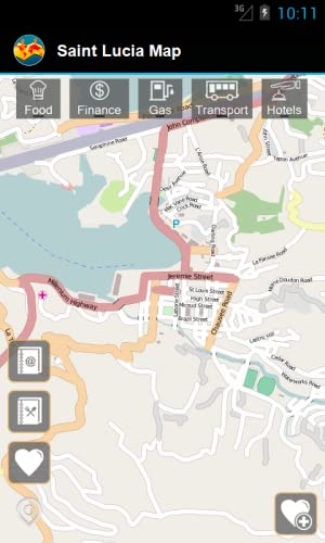 Santa Lucía Offline Mapa: Mapping Services