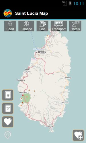 Santa Lucía Offline Mapa: Mapping Services