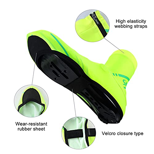 Santic Cubrezapatillas Ciclismo MTB Cubrezapatillas Bicicleta Verde L