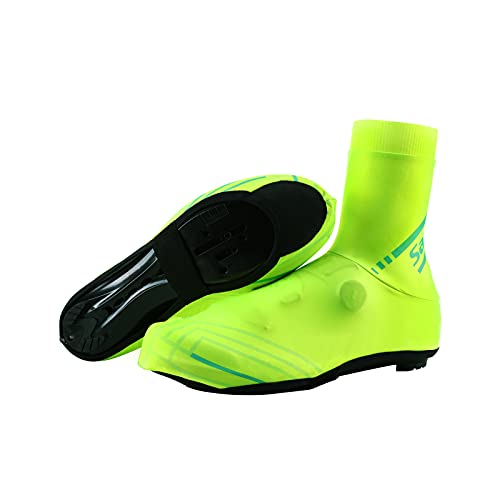 Santic Cubrezapatillas Ciclismo MTB Cubrezapatillas Bicicleta Verde L