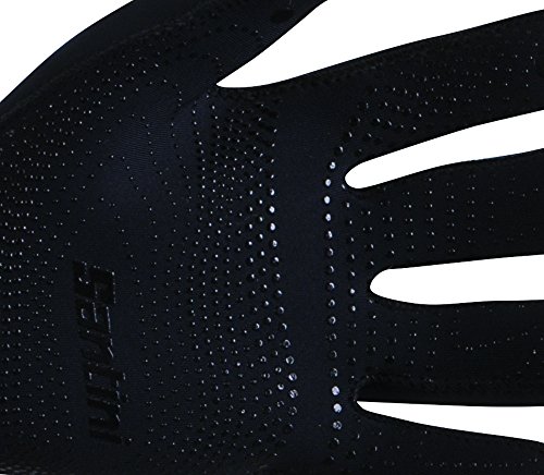 Santini 365 Blast Neoprene - Guantes de Ciclismo para Hombre, Color Negro, Talla S