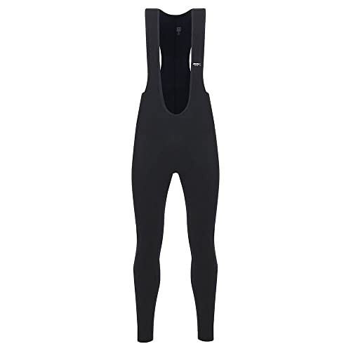 Santini Culote Largo con Tirantes Ciclismo 2018 Fashion Lava Negro (M, Negro)