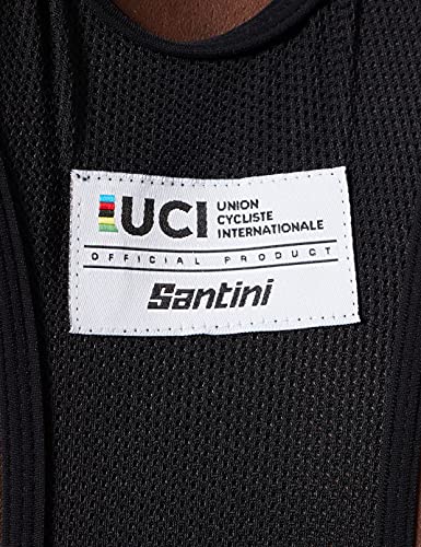 Santini UCI Beryl - Pantalón Corto para Hombre, Hombre, Pantalones Cortos, RE1075GITBERYL, Multicolor, XX-Large