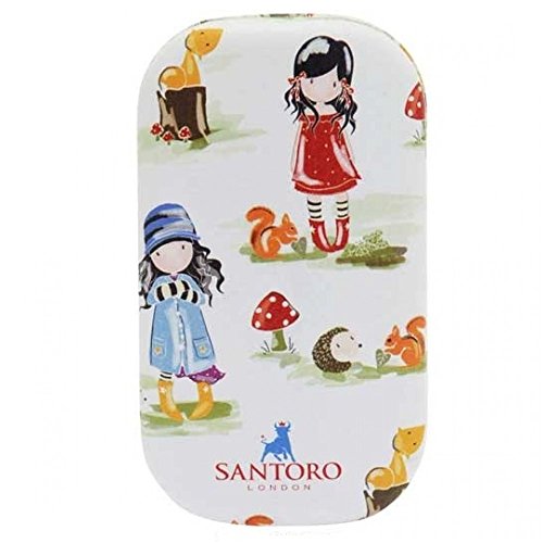 Santoro Gorjuss Mini estuche compacto – Setas de impresión pastel